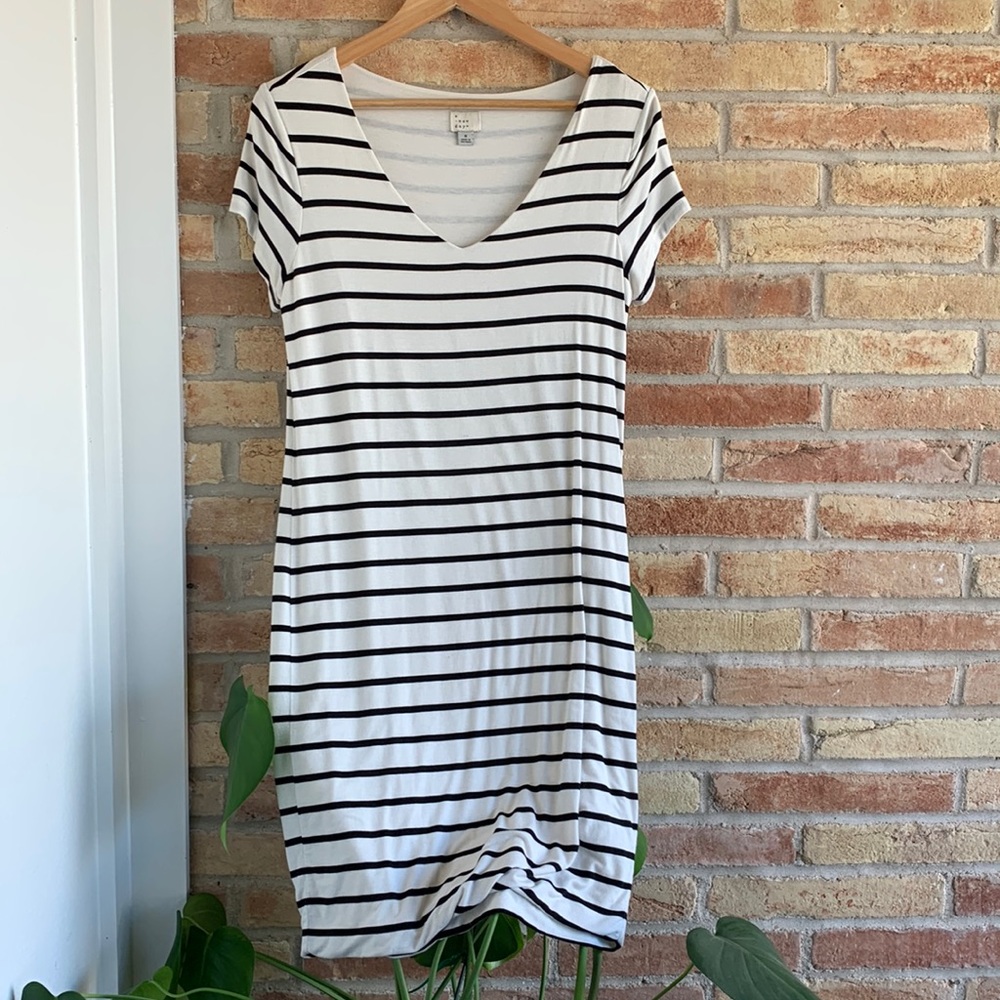 Striped super soft dress